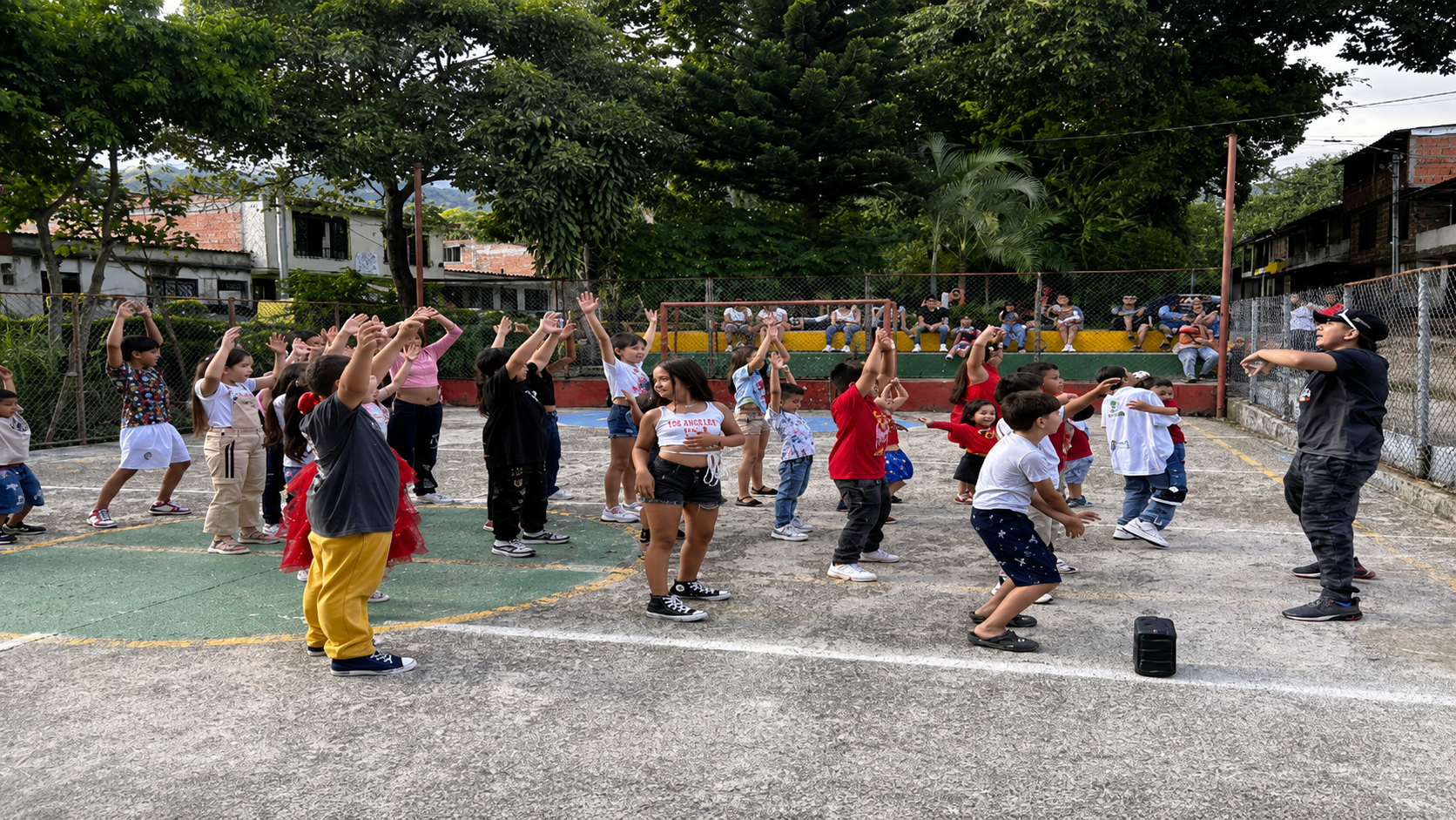 Una tarde inolvidable en San Antonio: sonrisas, juegos y comunidad